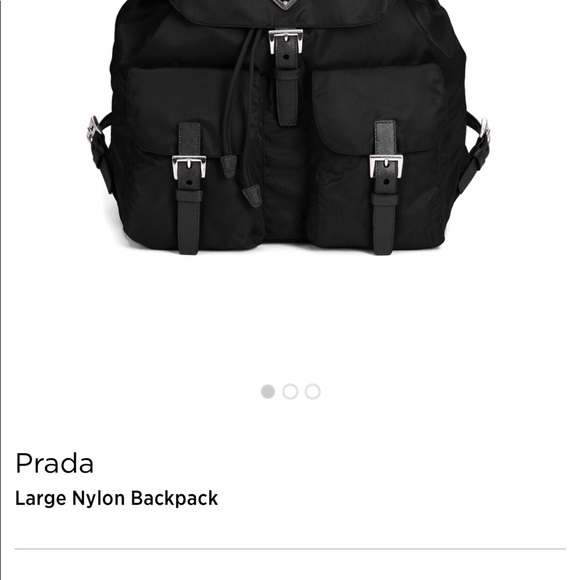 Prada backpack 100% Real - Picture 2 of 8